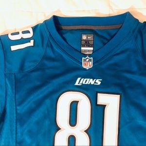 Detroit Lions #81 Johnson Youth Jersey